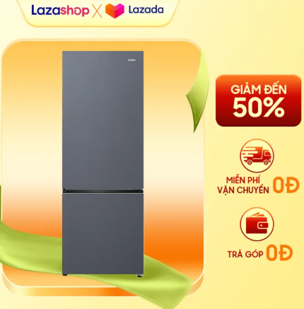 [CHỈ GIAO HCM] Tủ lạnh Aqua Inverter 292 lít AQR-B360MA(SLB) - L