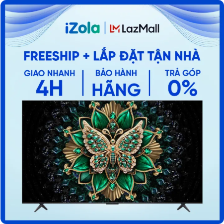 [GIAO TẠ I HCM] 98C6K - Google Tivi QD-Mini LED TCL AI 4K 98 inc