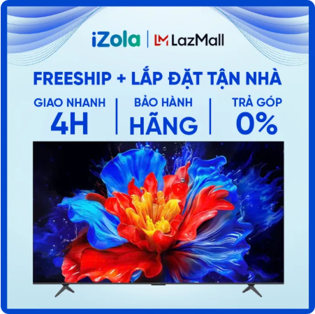 [GIAO TẠI HCM] 85P8K - Google Tivi TCL QLED 4K 85 Inch 85P8K - C